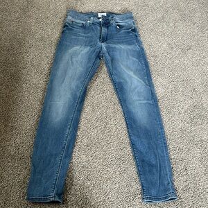 Hudson Midrise Crop Natalie Super Skinny Jean